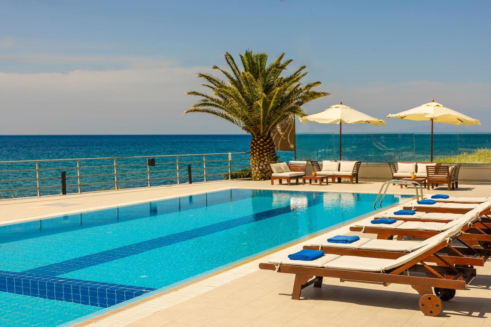 Niki Beach Hotel Kamariotissa Luaran gambar